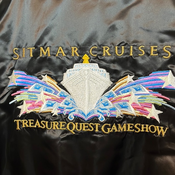 Sitmar cruises treasure quest game show jacket - Picture 2 of 5